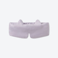 Kids Washable Silk Cat Eye Mask - #Crescent Lavender
