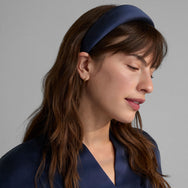 Lunya Washable Silk Headband - #Waning Night