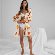 Washable Silk Robe - #Main Squeeze