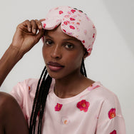 Lunya Pajamas Washable Silk Sleep Mask - #California Poppy
