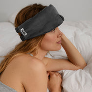 Lunya Weighted Washable Silk Sleep Mask - #Meditative Grey