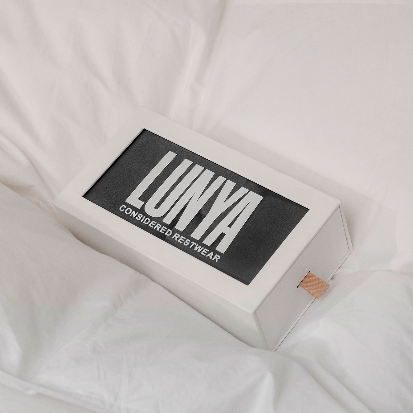 Lunya Weighted Washable Silk Sleep Mask - #Meditative Grey
