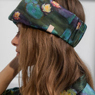 Washable Silk Sleep Mask - #Waterlily Small