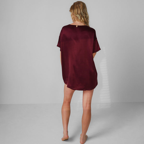 Washable Silk Tee Set