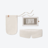 Lunya Pajamas Washable Silk Sleep Mask - #Tranquil White