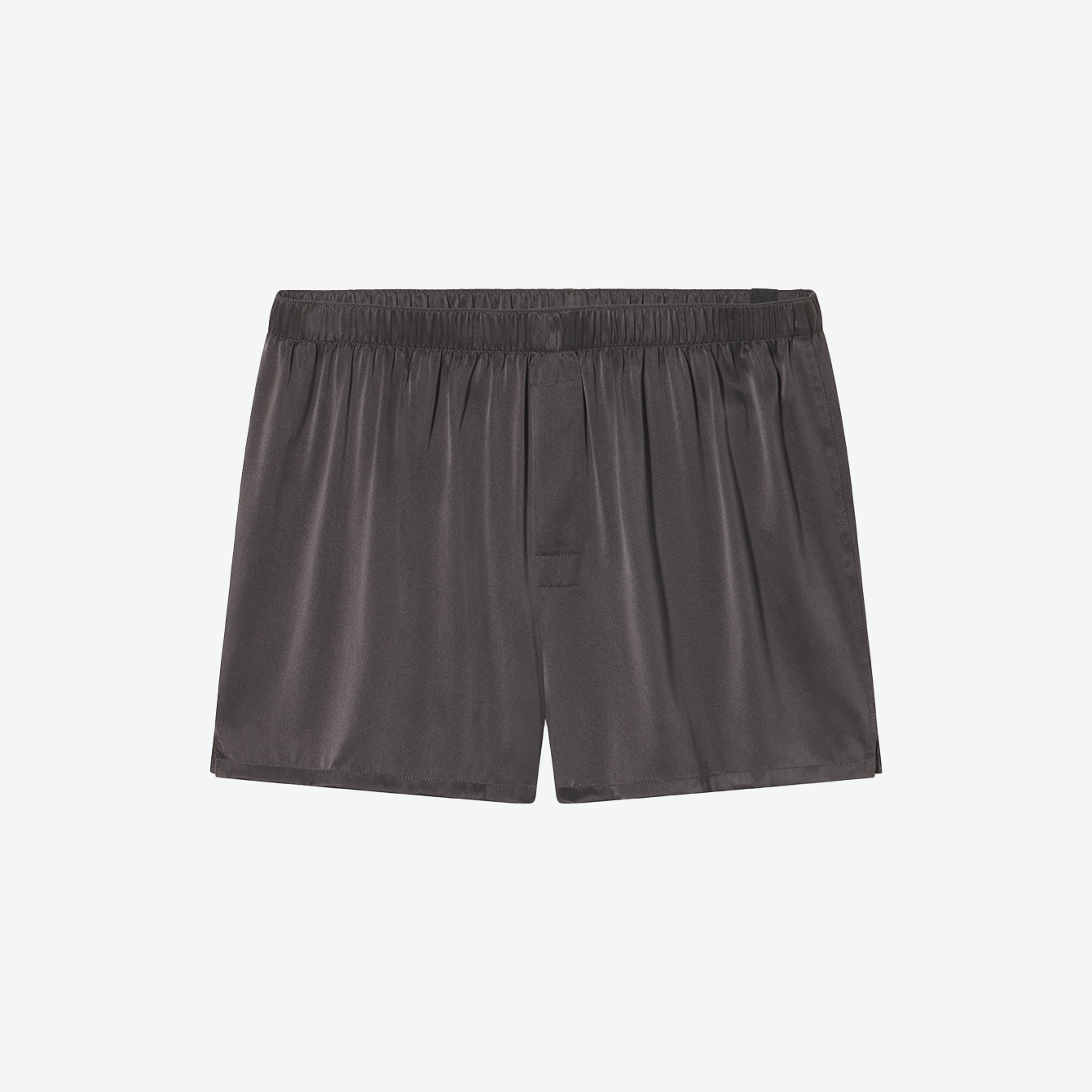 Lunya Men's Washable Silk Boxer- #Meditative Grey