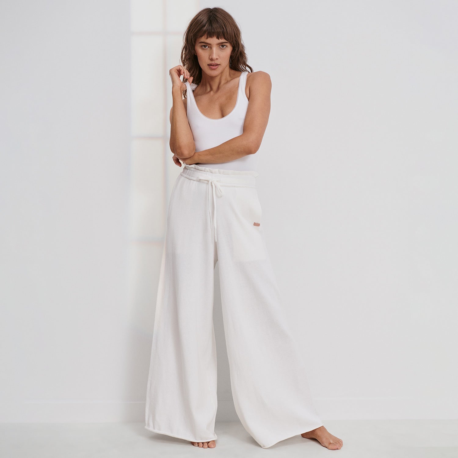 ☆公式の☆ humoresque 2022SS「relax silk pants」 - gardenis.eu