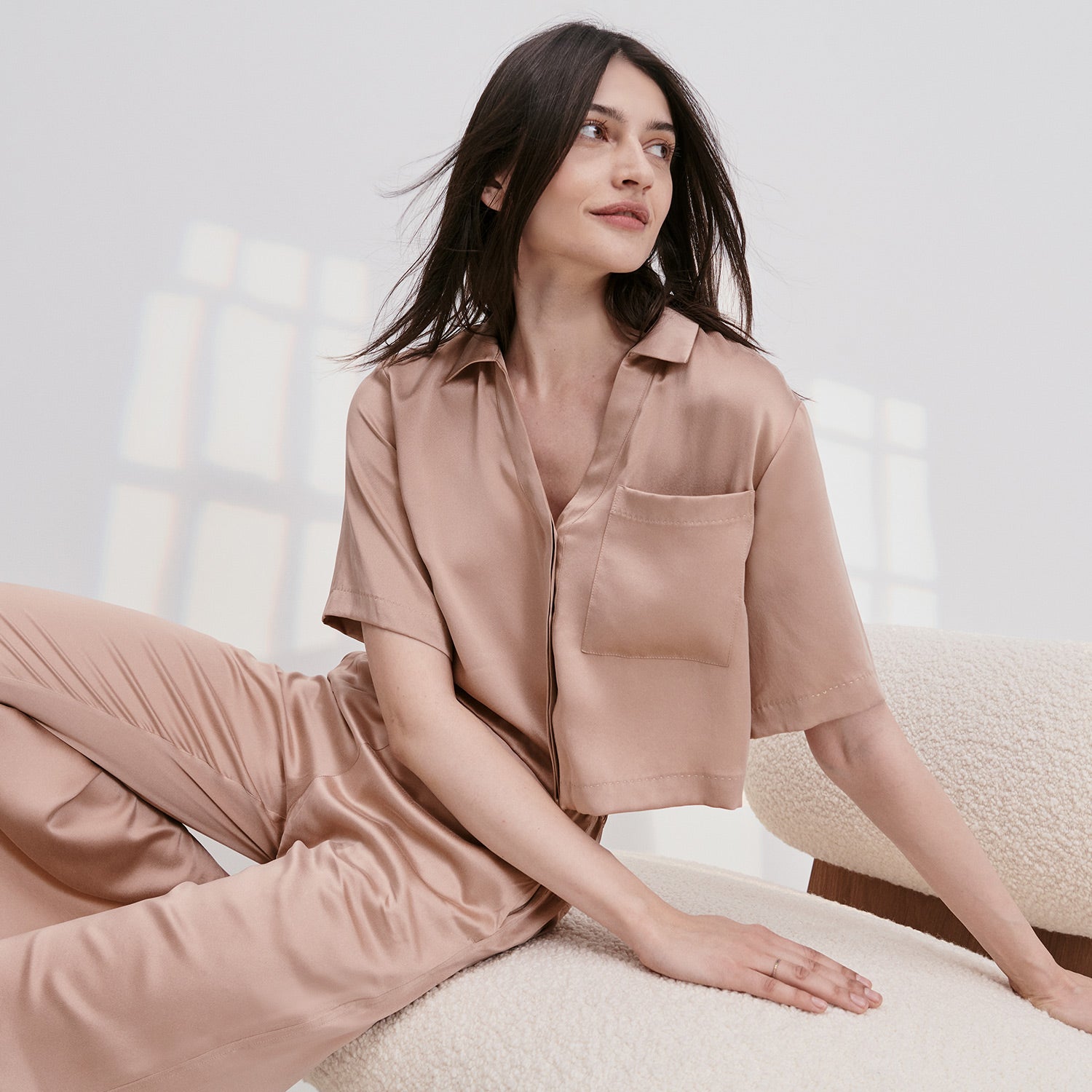 Lunya Review: See Photos of the Washable Silk Pajamas on 5 Women