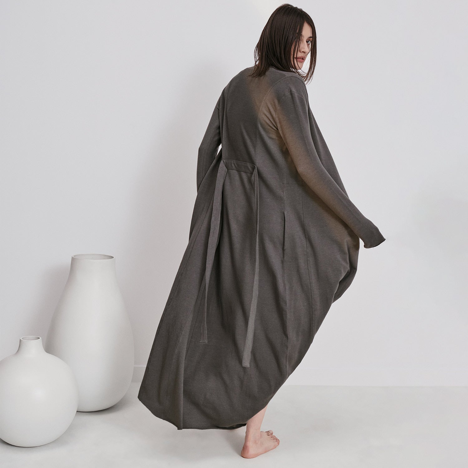 Lunya Sleepwear The Robe - #Meditative Grey