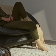 Lunya Sleepwear Women's Cashmere Travel Kit - #Cork Tan