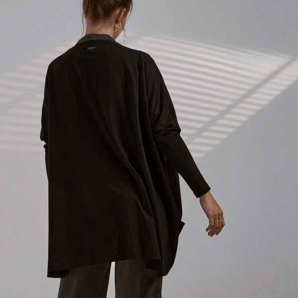 Organic Pima Short Cardigan