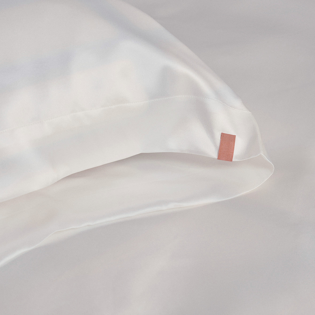 Lunya Washable Silk Pillowcase - #Tranquil White