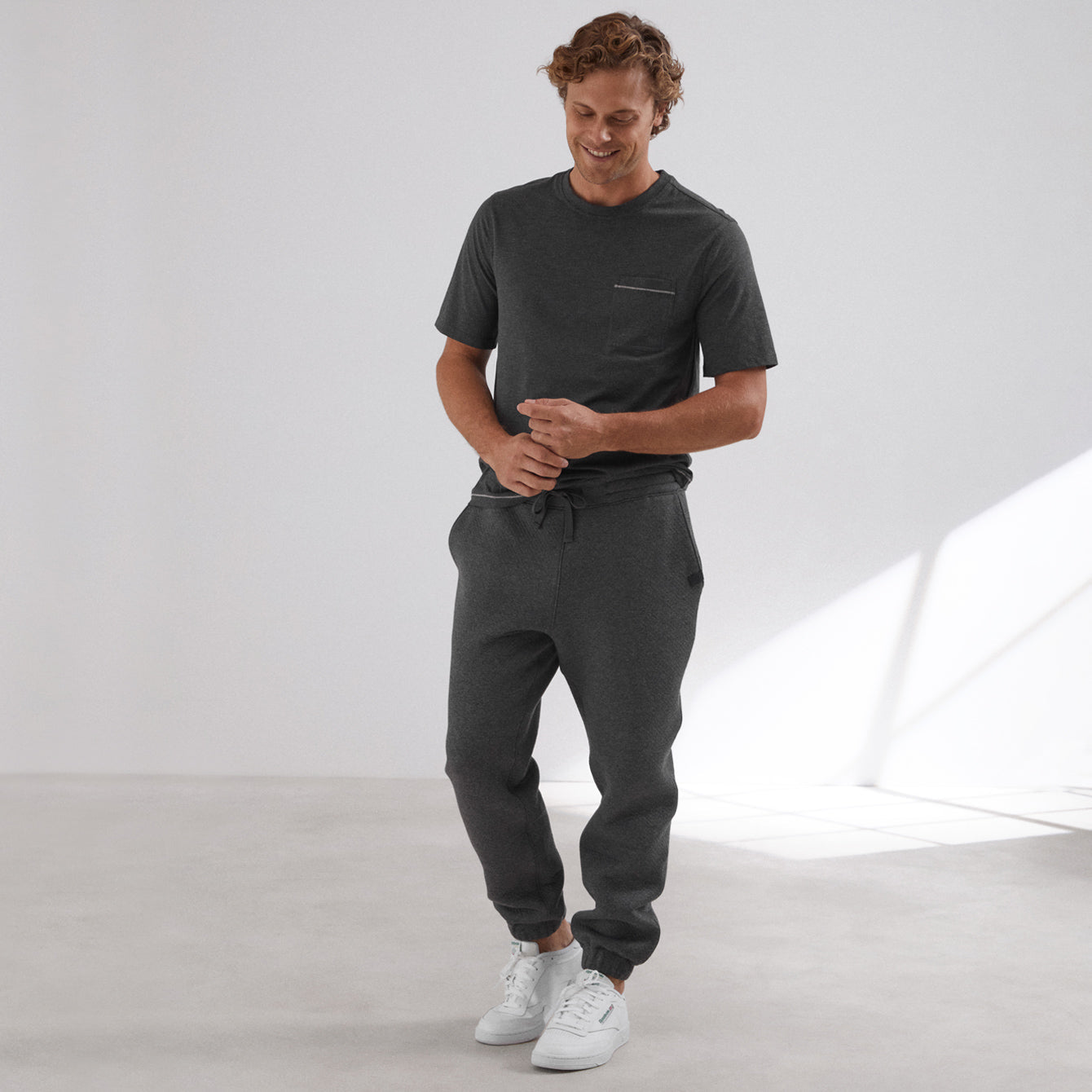 Lahgo Restore Short Sleeve Tee - #Mercurial Grey Heather