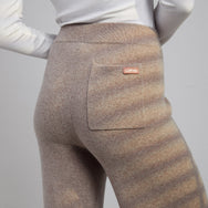 Lunya Straight Leg Pant - #Lark Brown Heather