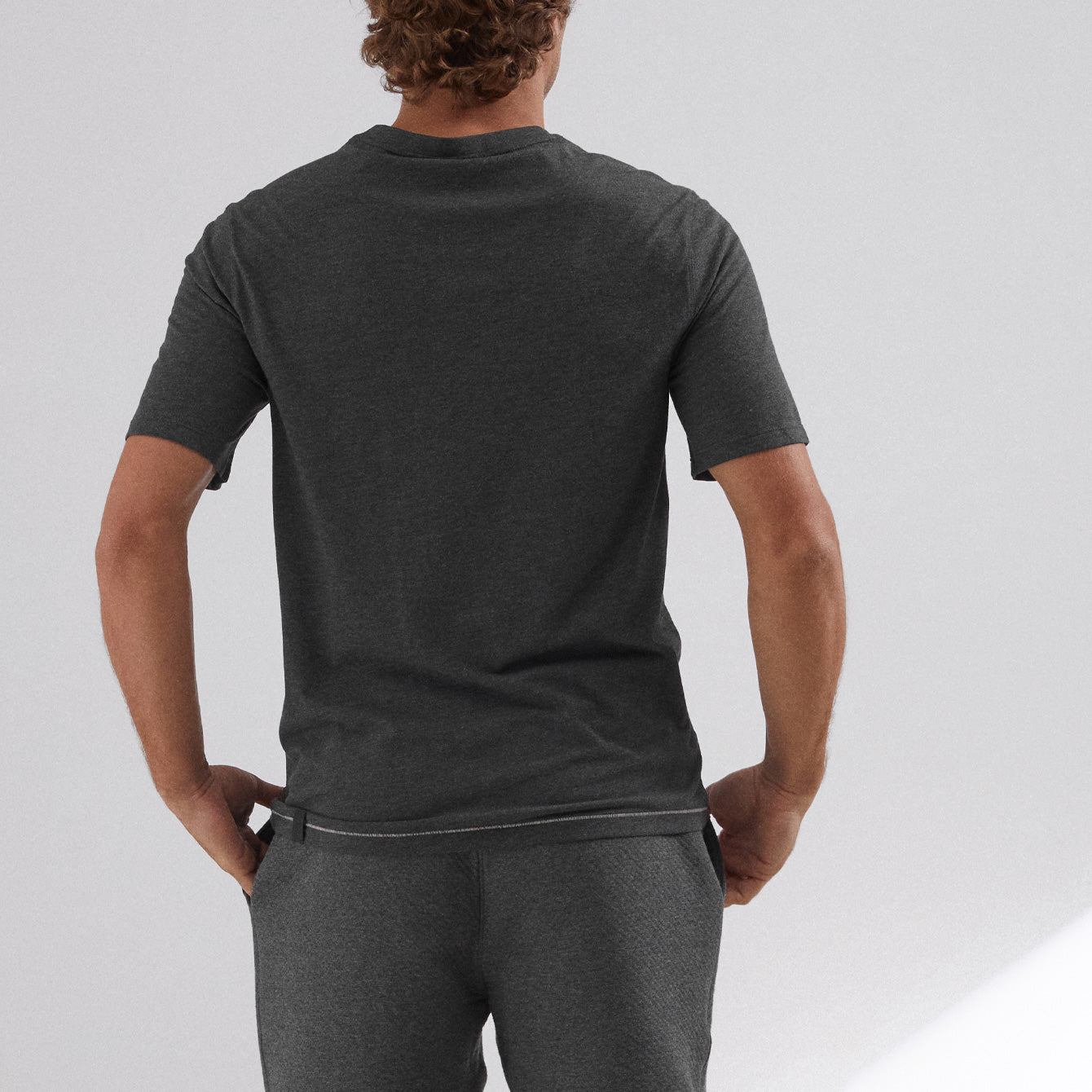 Lahgo Restore Short Sleeve Tee - #Mercurial Grey Heather