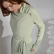 Lunya Sleepwear The Robe - #Ethereal Green