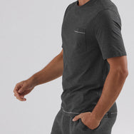 Lahgo Restore Short Sleeve Tee - #Mercurial Grey Heather
