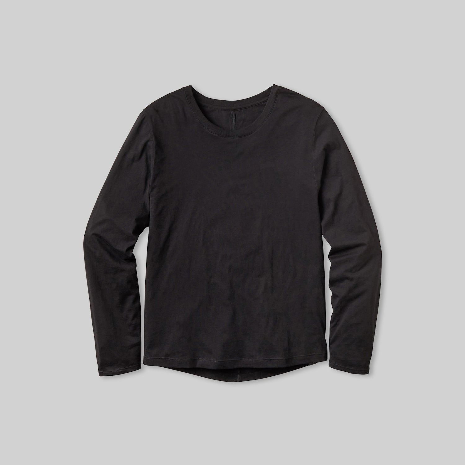 Pima Long Sleeve T-Shirt True Black