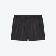 Men's Washable Silk Boxer - #Immersed Black