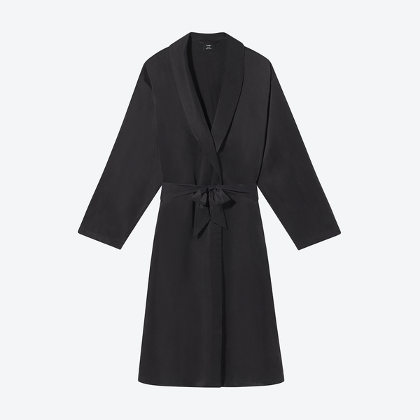 Bata de seda lavable para hombre